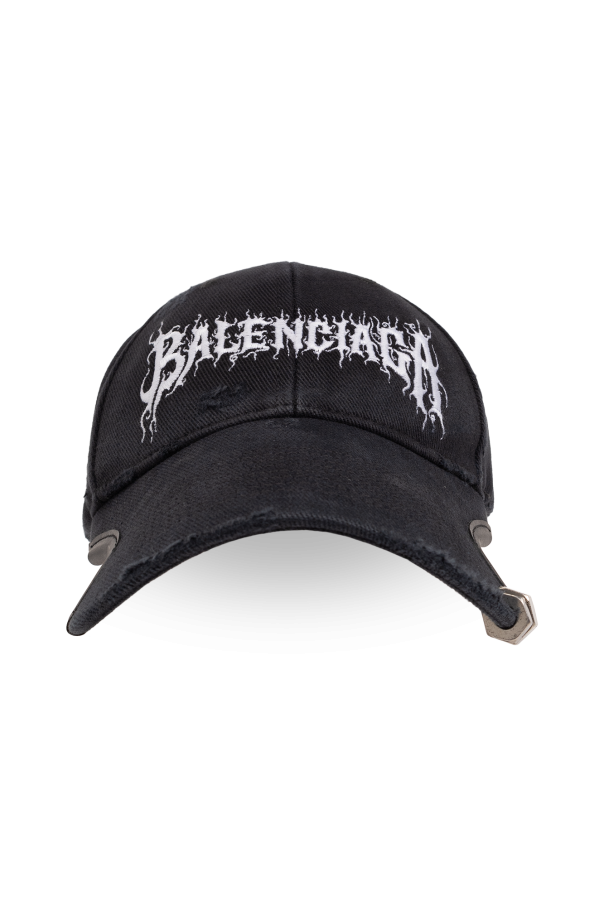 SchaferandweinerShops GW - Black Baseball cap Balenciaga - usb caps men  accessories clothing robes Sweatpants